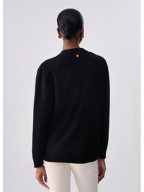 Cardigan in pura lana LIU JO | WF6417MS009/L9456